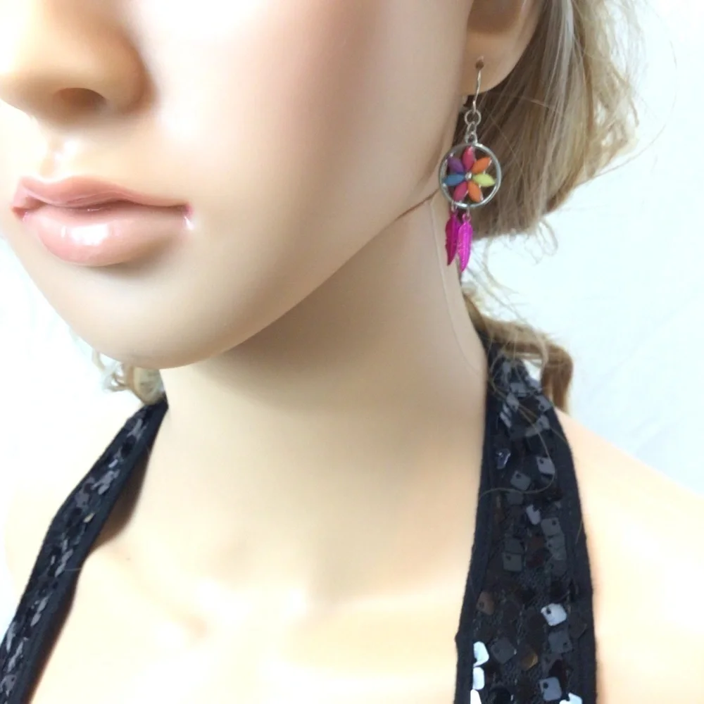 (3) Claire’s Boho Small Dangle Earrings-L20